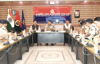 igp  div com kashmir review security preparations for national festivities