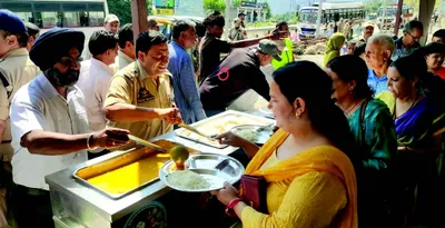 arrangements made on srinagar jammu national highway for devotees