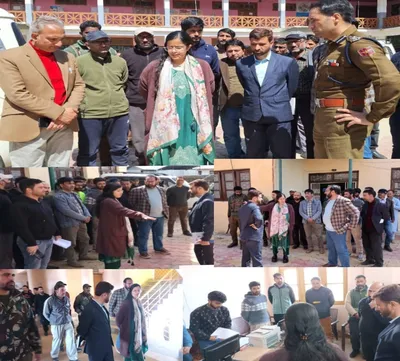 poll preparedness arrangements reviewed in kupwara