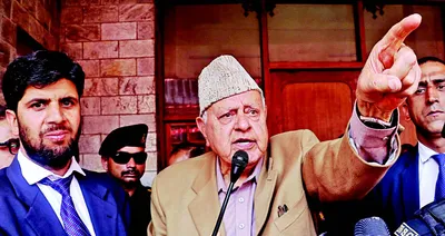 j k crown of india  will change the govt at centre  farooq abdullah