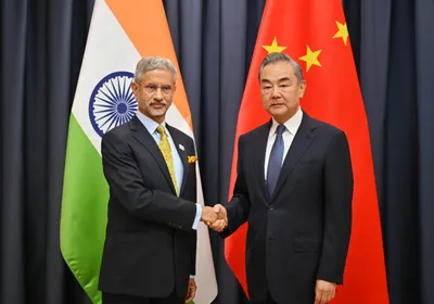 jaishankar holds talks china s wang yi  agrees to redouble efforts for  early resolution of remaining border issues 