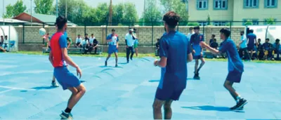 inter zone handball competition commences in ganderbal