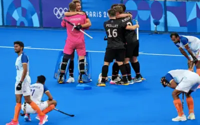 india go down fighting against germany  concede 2 3 loss in semi final