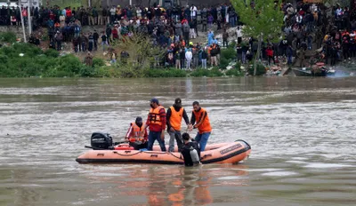 srinagar boat tragedy  missing boy’s body retrieved  father still missing
