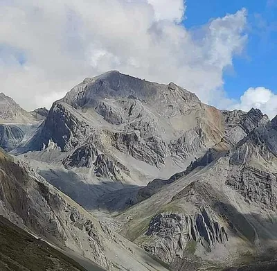 snow disappears from uttarakhand s om parvat for first time ever  experts raise alarm