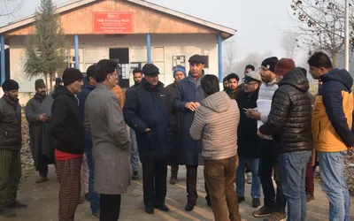 vc skuast k inspects mountain livestock research institute manasbal