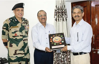 dg bsf calls on dgp swain