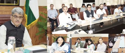 cs reviews pace  progress of smart city mission  other urban development works