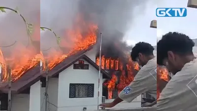 7 houses gutted in 2 fire incidents