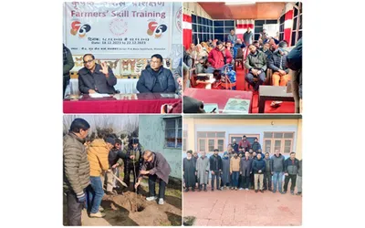 dir sericulture inaugurates farmer skill training programme at manasbal