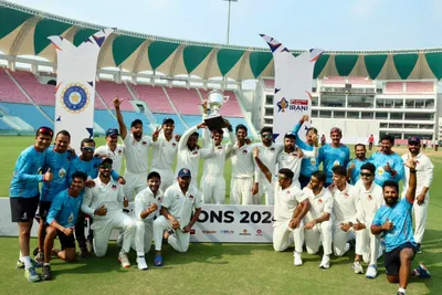 mumbai team to be felicitated after 1st irani cup win in 27 years