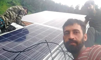 2 villages along loc in uri to lighten up with installation of micro solar grids