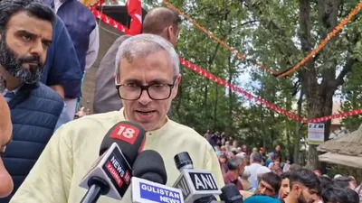 pm keeps harping on dynastic politics as he has nothing else to sell in j k  omar abdullah