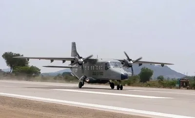 iaf aircraft carrying bodies of 45 indian victims of kuwait fire incident arrives in kerala