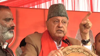 admin using pressure tactics to harass our workers  alleges farooq abdullah