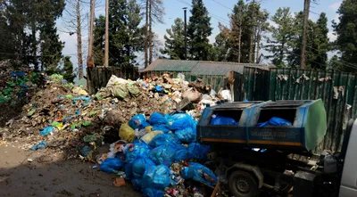 residents of sangus village rue open dumping of garbage