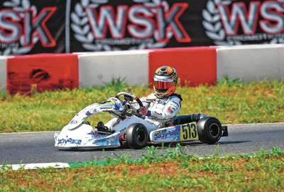 atiqa mir picks up 9 places at wsk super cup italy