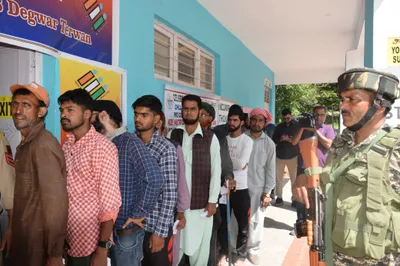 woman among four injured in group clash at polling station in poonch