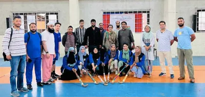 gcoe srinagar celebrates national sports day