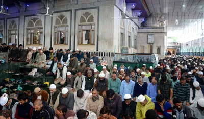 in pictures  urs of revered kashmiri saint hazrat sheikh hamzah makhdoom  ra  observed