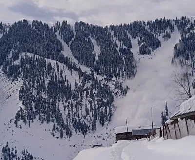 avalanche warning issued for three districts of jammu   kashmir