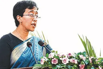 atishi takes oath as delhi’s youngest chief minister