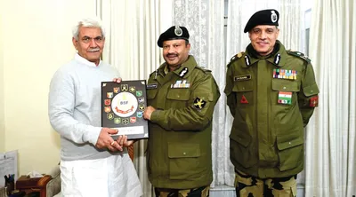 dg bsf calls on lieutenant governor