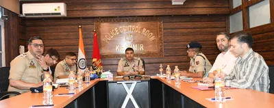 police review muharram arrangements  implementation of new laws in kashmir