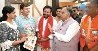 chugh  reddy launch ‘har ghar bjp’ campaign for j k