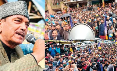dpap will ensure justice to all communities   ghulam nabi azad