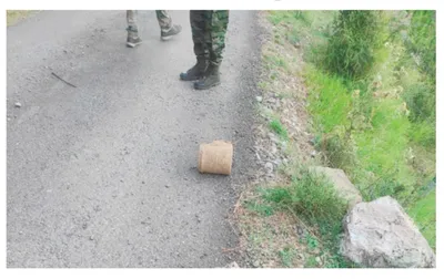 suspected material found in mendhar villages