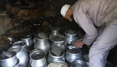 this baramulla village doesn t need refrigerators to keep diary products fresh and cold