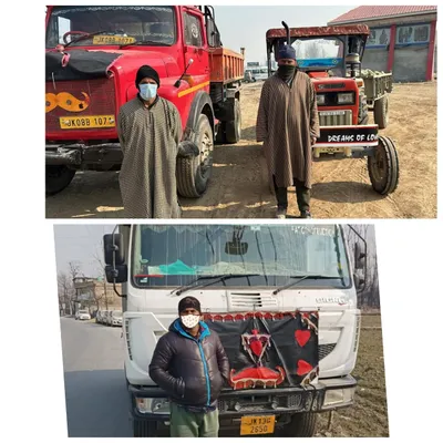 3 drivers arrested in kulgam  baramulla for illegal transportation of minerals