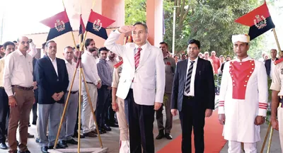 tashi rabstan begins tenure as 37th chief justice of j k  ladakh hc