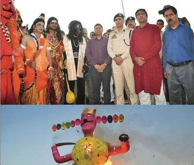 dussehra celebrated with enthusiasm  communal harmony in rajouri  poonch