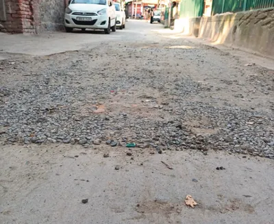 palpora residents seek macadamisation of dilapidated road