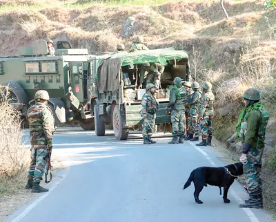 day 2   anti terror operation continues in krishna ghati forests