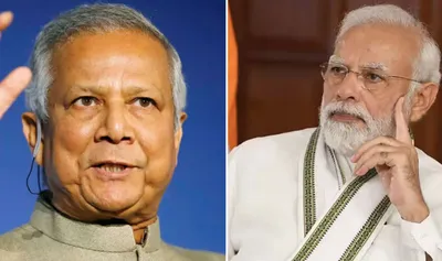 no meeting between  pm modi  yunus at unga