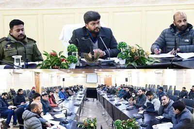 republic day arrangements reviewed in ganderbal