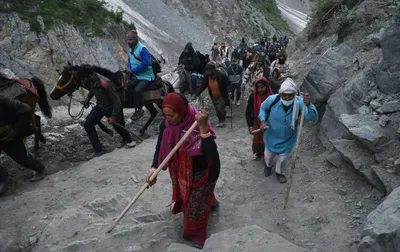 j k administration gears  up for amarnath yatra