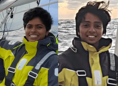 around the world in 8 months  two women navy officers set sail today