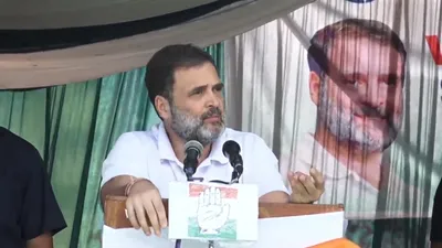 definition of democracy doesn’t fit for a place reduced to ut from state  rahul in anantnag