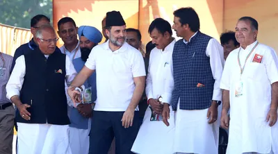 india bloc will hit the road if j k statehood not restored after polls  rahul gandhi