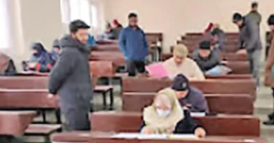 examination for appointment on teacher posts conducted in kargil