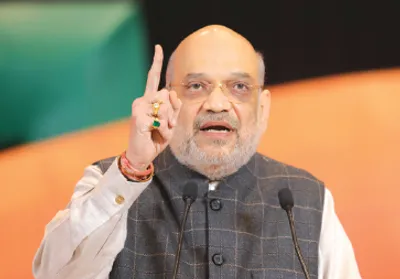 amit shah pledges 3rd term  3rd largest economy