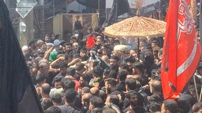 ashura observed with religious fervour in kashmir