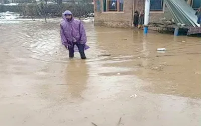 flash floods leave several areas submerged in kupwara