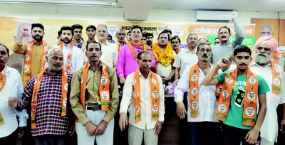 nc leader  supporters join bjp