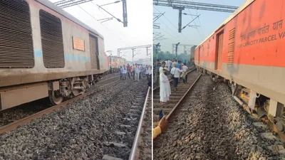 3 coaches of secunderabad shalimar superfast express derail near howrah  no casualty