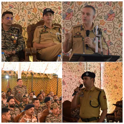 police holds security meet ahead of 3rd phase of j k polls in kupwara